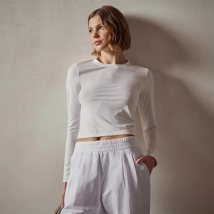 Anastasia Boutique James Perse Long Sleeve Sport Tee