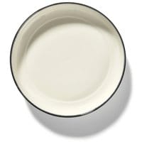 High Plate Ann Demeulemeester for Serax 27 cm High Plates (set of two) Light Gray