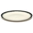 Plate Ann Demeulemeester for Serax 17.5 cm plates (set of two) Beige