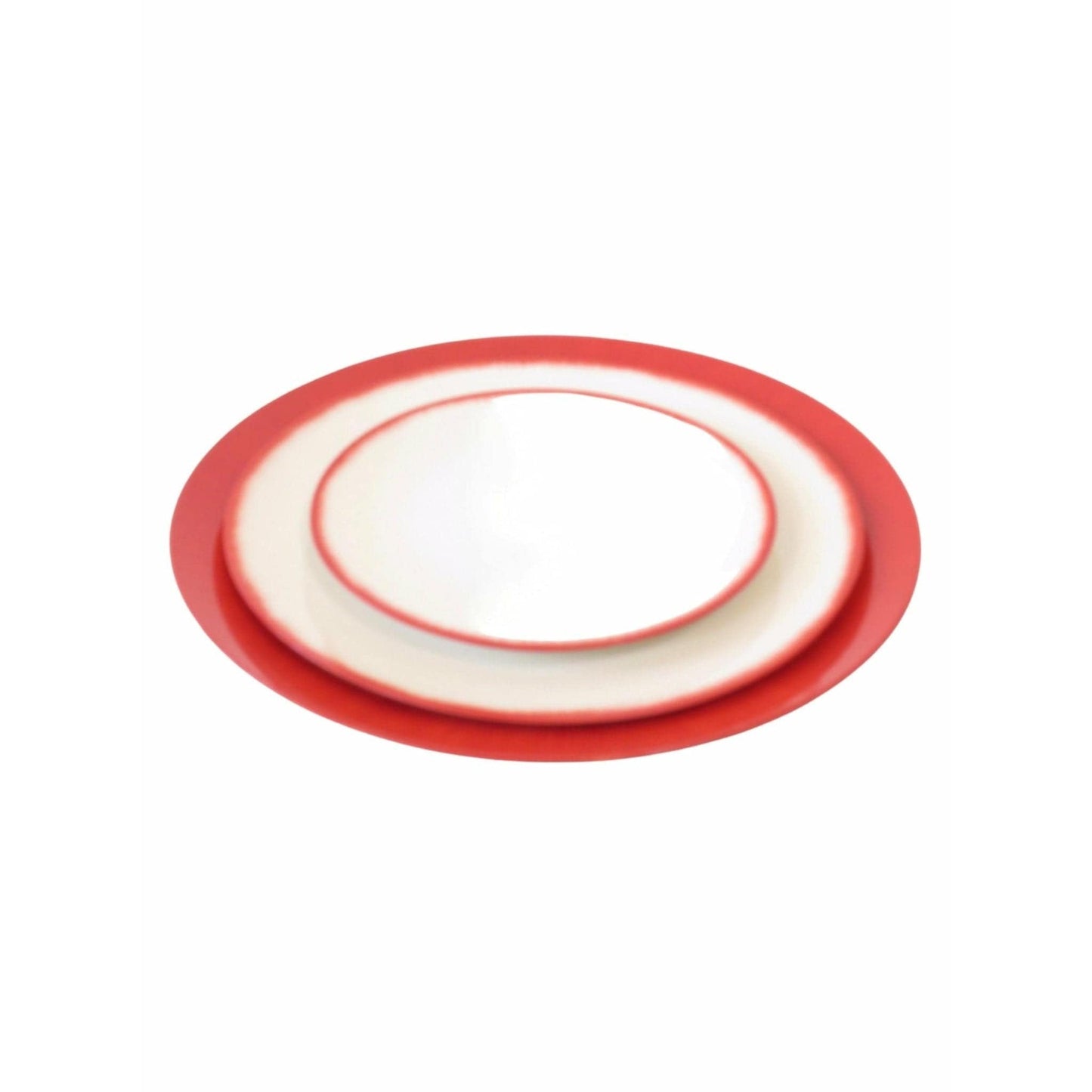 Plate Ann Demeulemeester for Serax 17.5 cm plates (set of two) Antique White