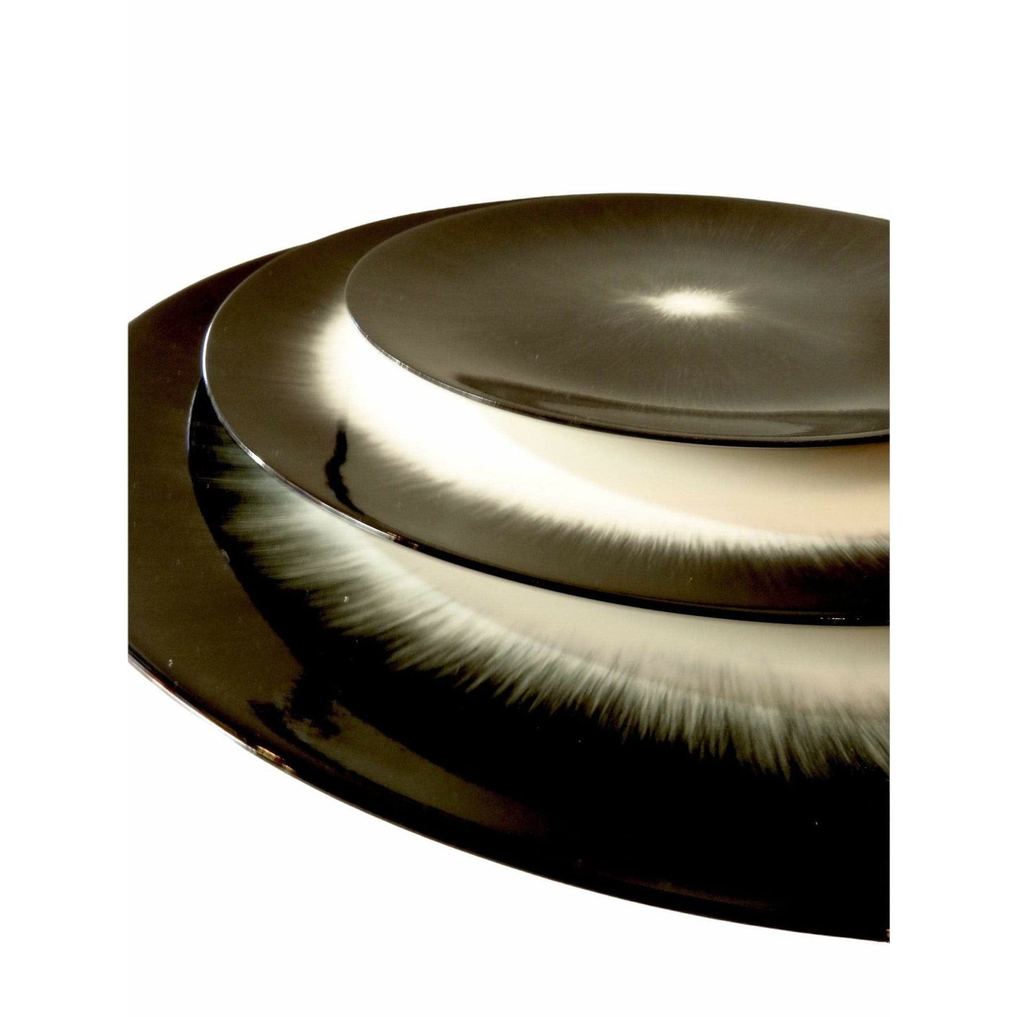 Plate Ann Demeulemeester for Serax 24 cm plates (set of two) Dark Slate Gray