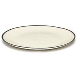 Plate Ann Demeulemeester for Serax 24 cm plates (set of two) Antique White