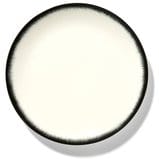 Plate Ann Demeulemeester for Serax 24 cm plates (set of two) Beige