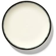 Plate Ann Demeulemeester for Serax 28 cm plates (set of two) Beige