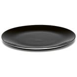Ann Demeulemeester Home Plates 24 centimeters / Black / Porcelain Ann Demeulemeester for Serax 24 cm plates (set of two)