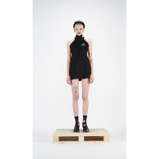 Dresses Barbara Bologna Sexy Dress Black Polyester Mini White Smoke