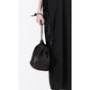 Handbags Barbara Bologna Basic Sack Black Calf Leather Black