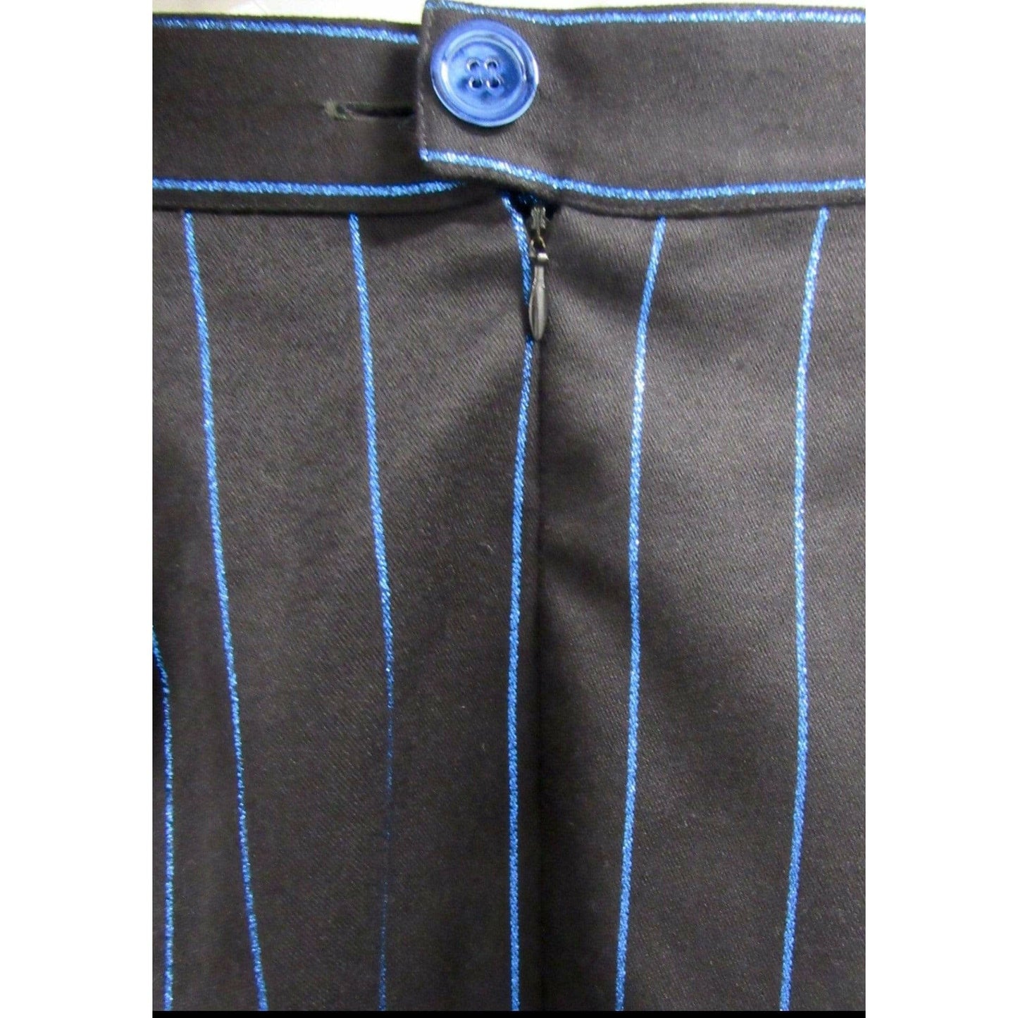 Skirts Chantal Thomass Black Pinstripe Pencil Skirt Dark Slate Gray