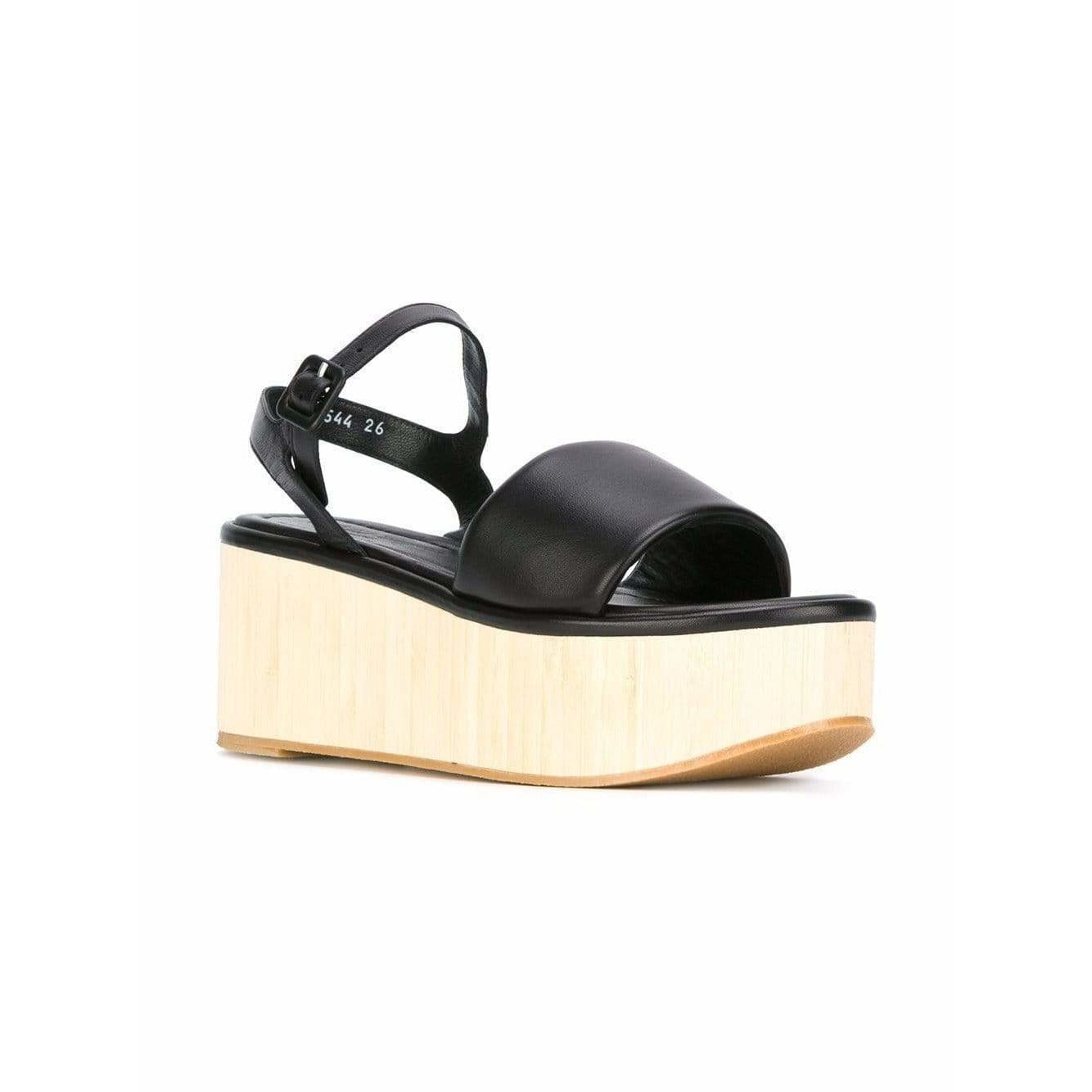 Shoes Clergerie Flap Sandals Antique White