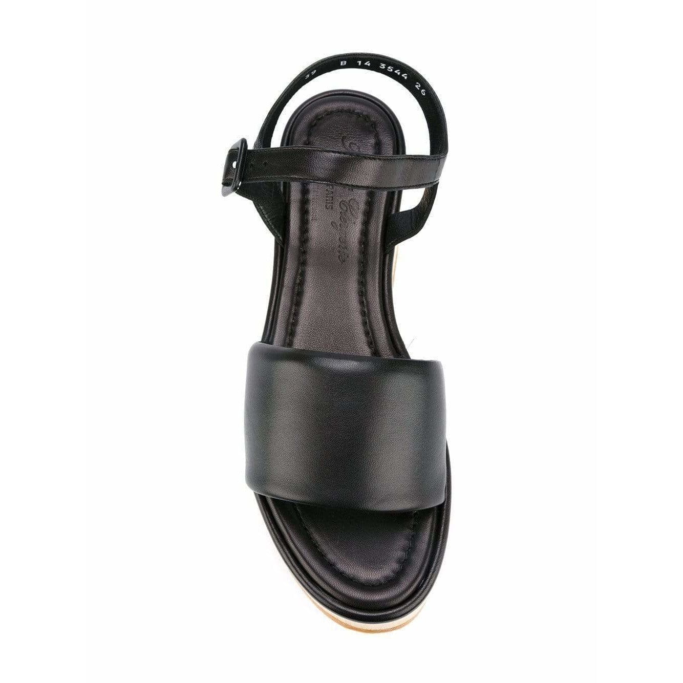 Shoes Clergerie Flap Sandals Dark Slate Gray