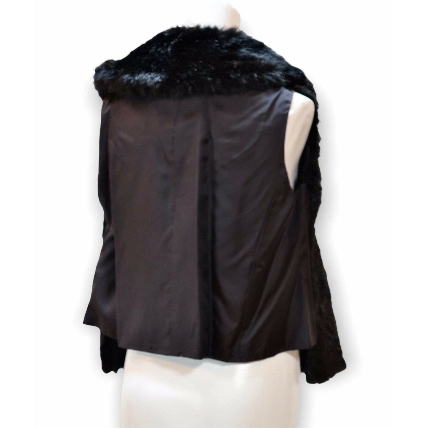 Coats & Jackets Comme des Garçons 20th Century Faux Fur Vest Dark Slate Gray
