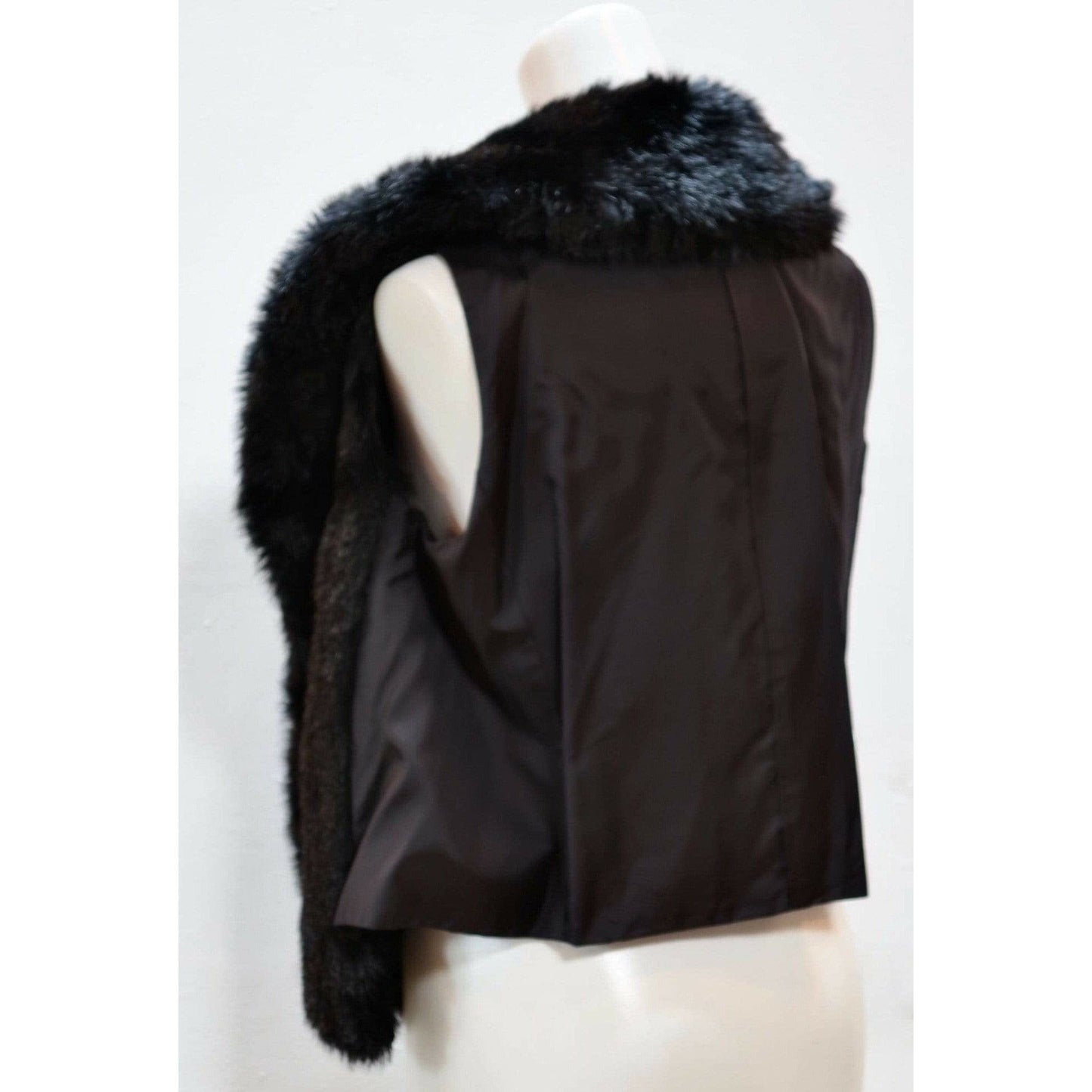 Coats & Jackets Comme des Garçons 20th Century Faux Fur Vest Black