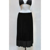 Skirts Comme Des Garçons Velvet Skirt - Black Drawstring Midi Black