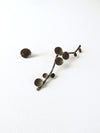 Earrings Round Trip Earrings White Smoke