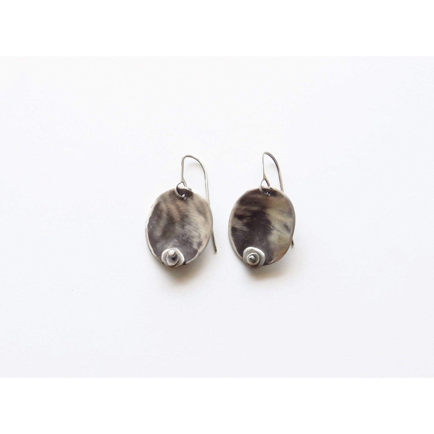 Earrings Spin Me Round Earring White Smoke