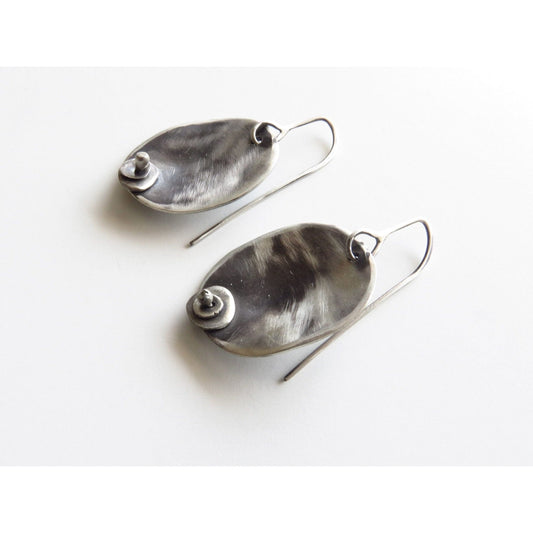 Earrings Spin Me Round Earring White Smoke