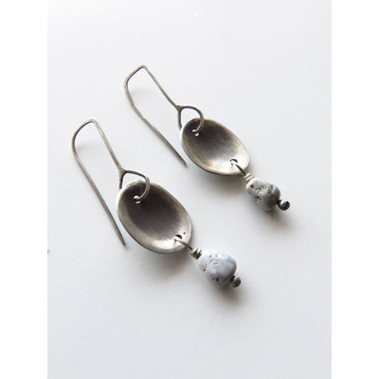 Earrings Throwing Discus Earring Lavender
