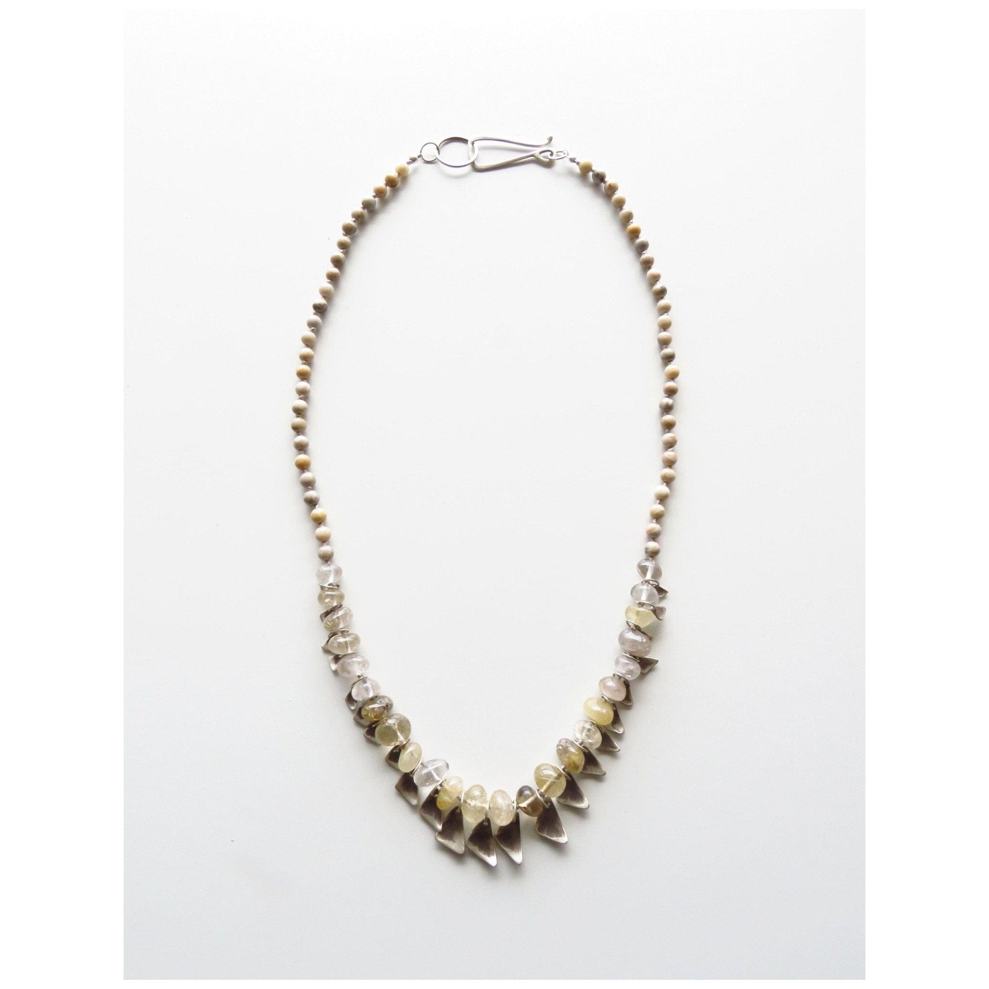 Necklaces Making Waves Necklace White Smoke