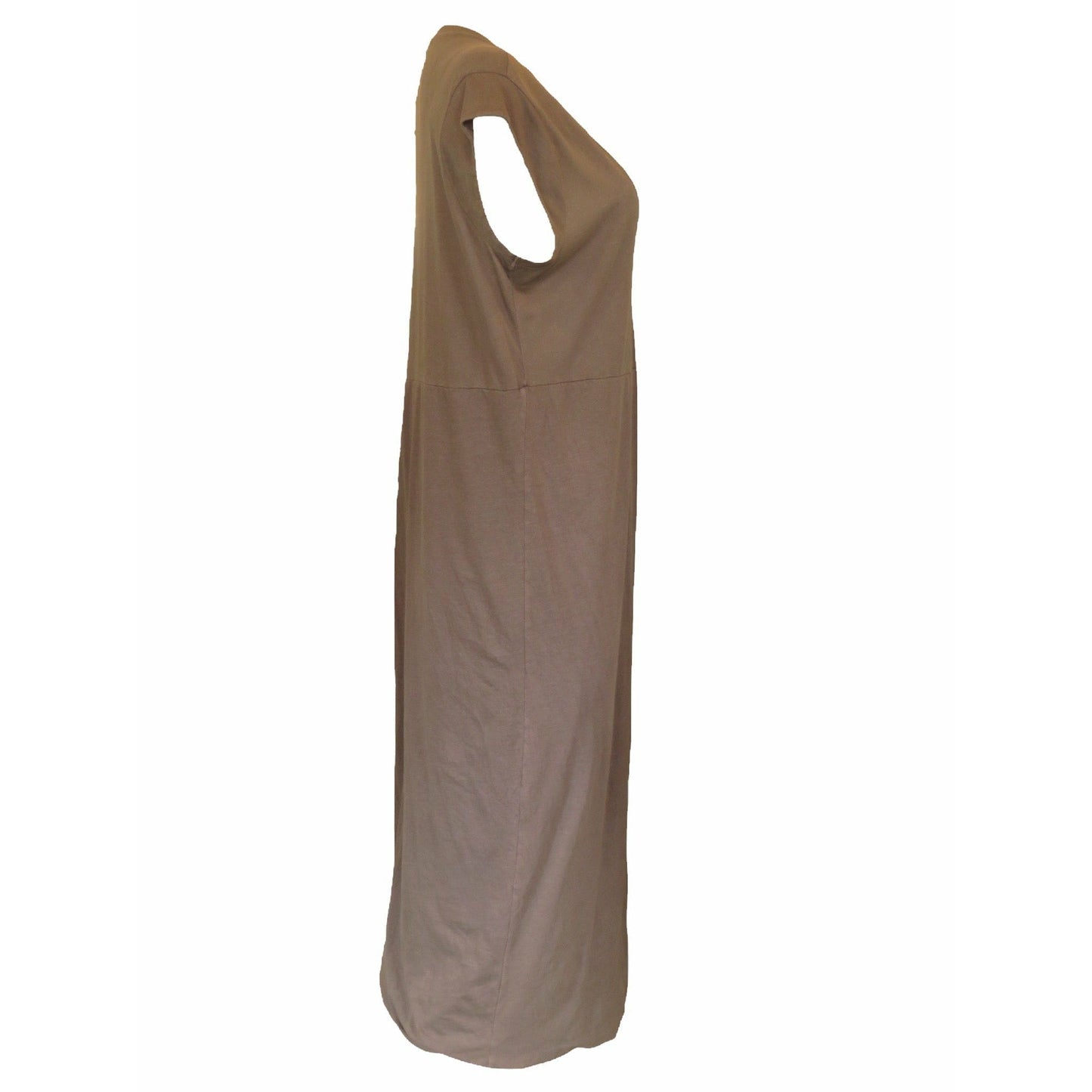 Dresses James Perse Deep V Double Layer Dress Dim Gray