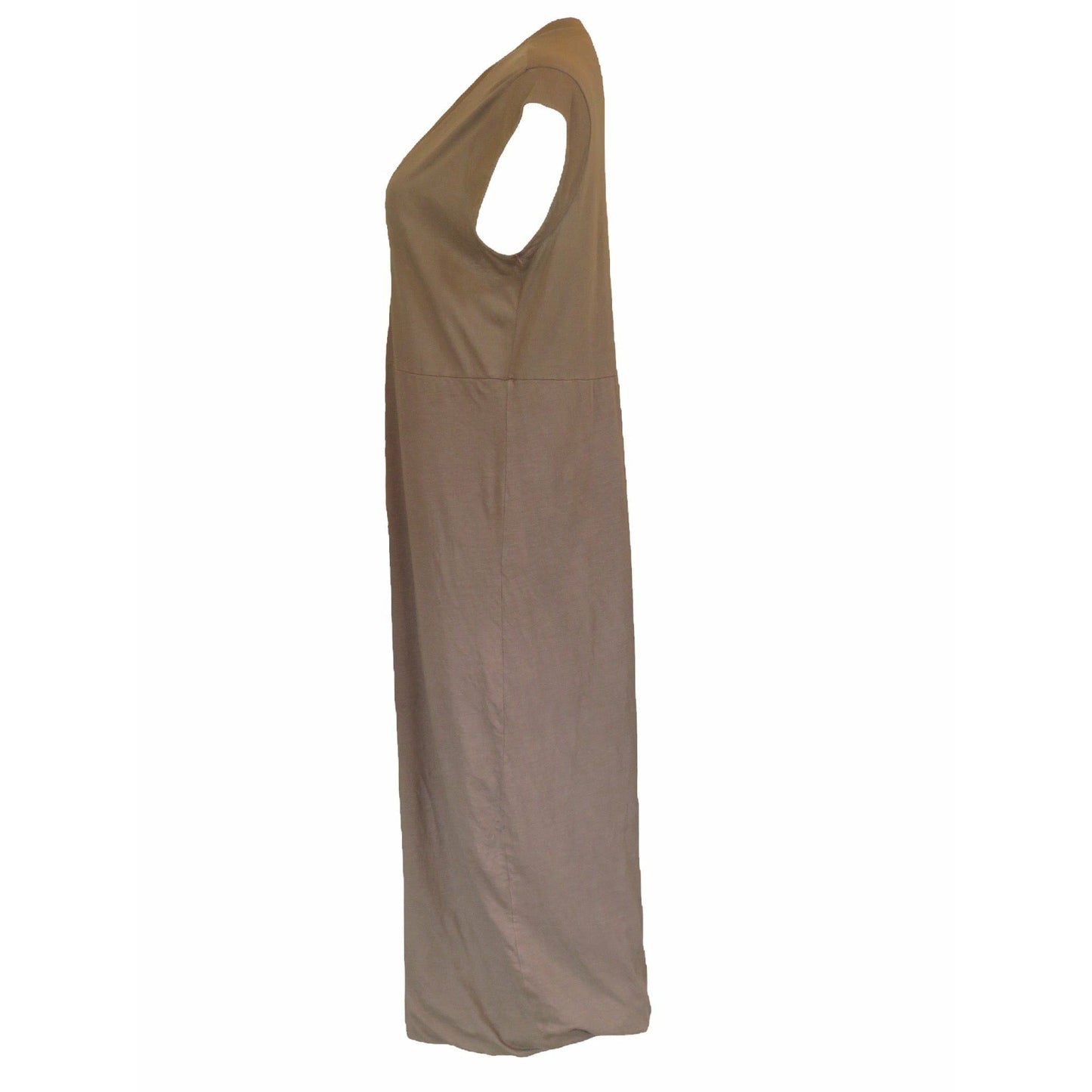 Dresses James Perse Deep V Double Layer Dress Dim Gray