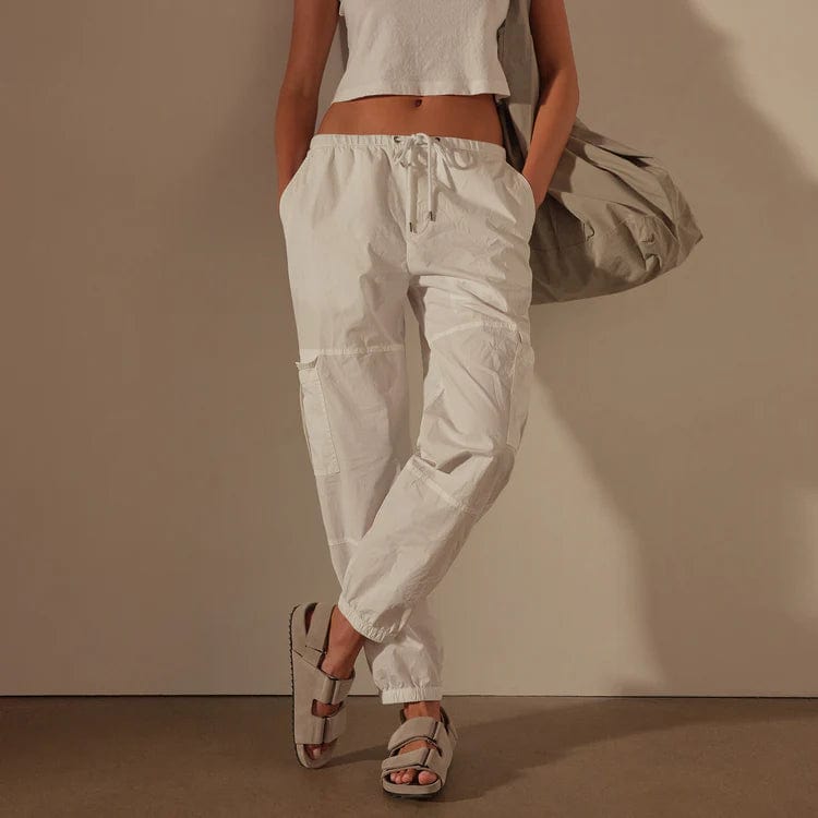 Pants James Perse Stretch Poplin Cargo Pant Dim Gray