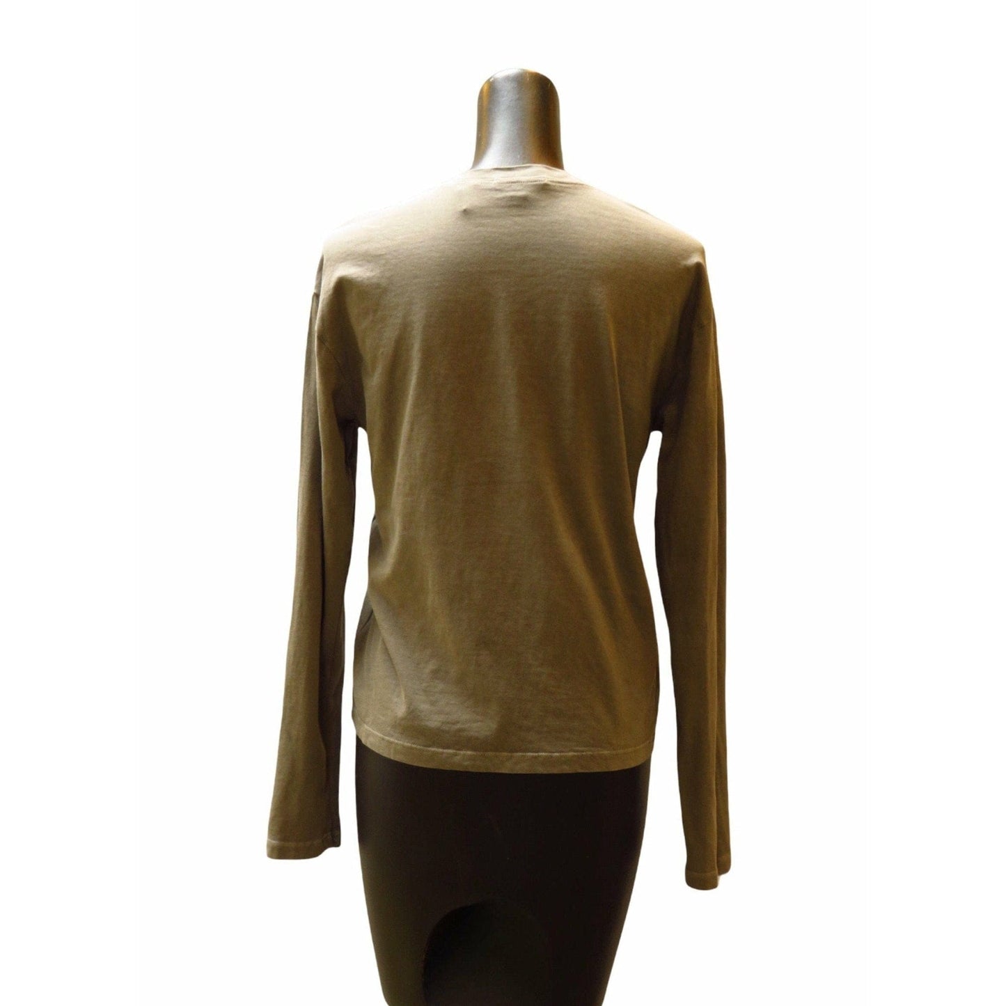 Shirts & Tops James Perse Boxy Long Sleeve Tee Dark Olive Green