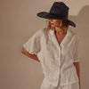 Shirts & Tops James Perse Cotton Twill Boxy Shirt - Relaxed Fit Rosy Brown