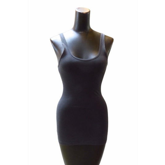 Shirts & Tops James Perse The Daily Tank - Ribbed Cotton Scoop Basic Dark Slate Gray