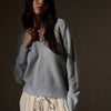 Sweater James Perse Cashmere Soft V Sweater - 100% Cashmere Black