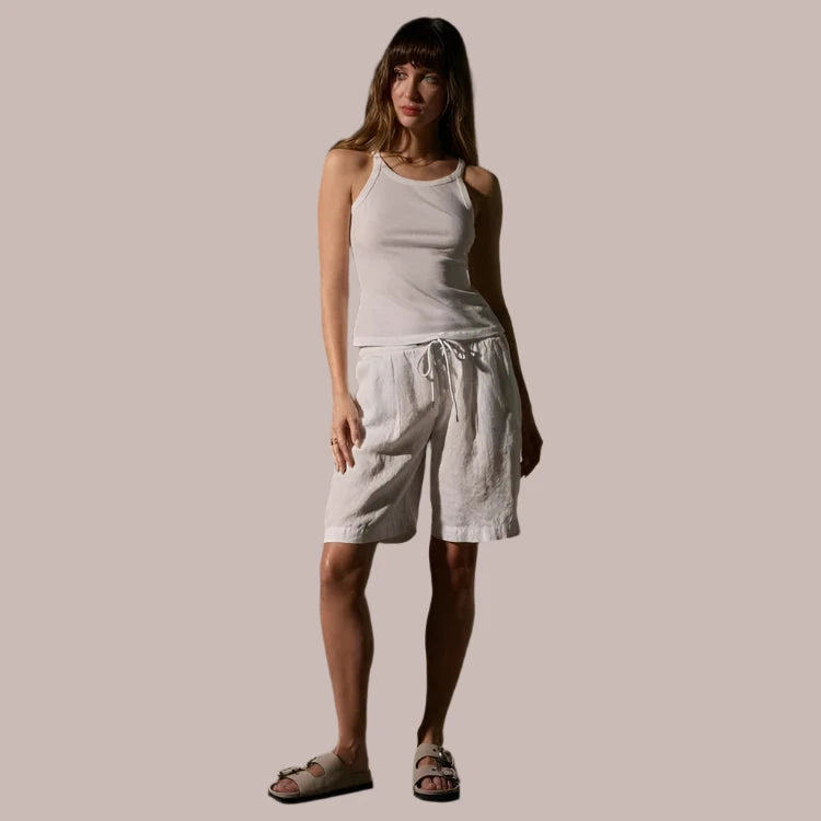 Women's Tops James Perse Ribbed Cami Tank Dark Slate Gray