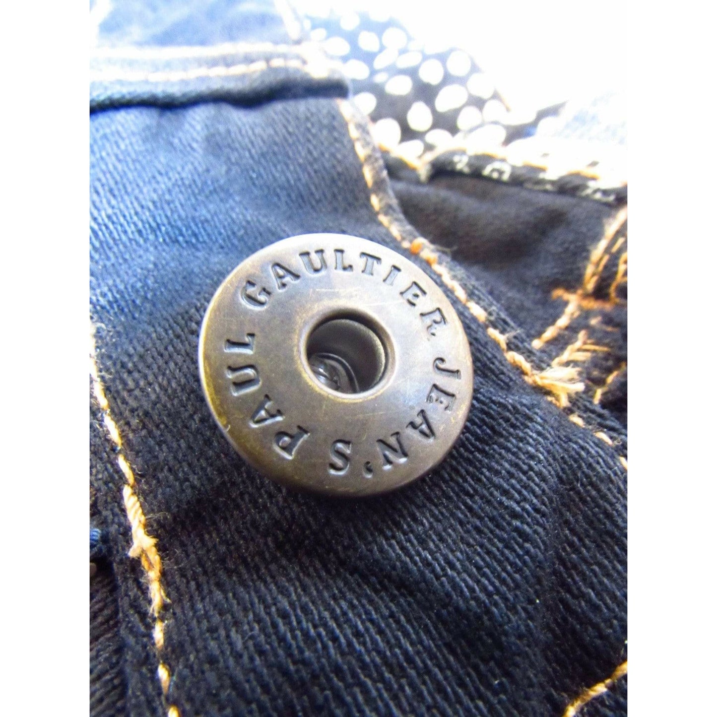 Jean Paul Gaultier Pants 27 / Dark Blue / Denim Jean Paul Gaultier Denim Pants