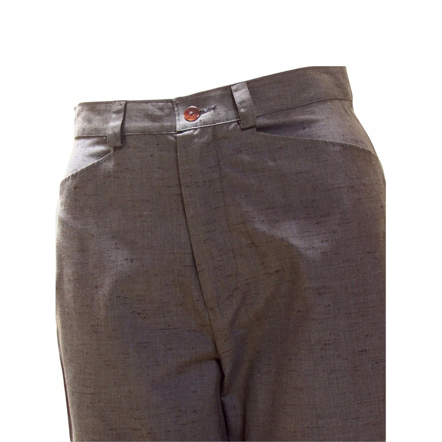 Jean Paul Gaultier Pants 8 / Blue / Cotton & Rayon Jean Paul Gaultier Classique Pants
