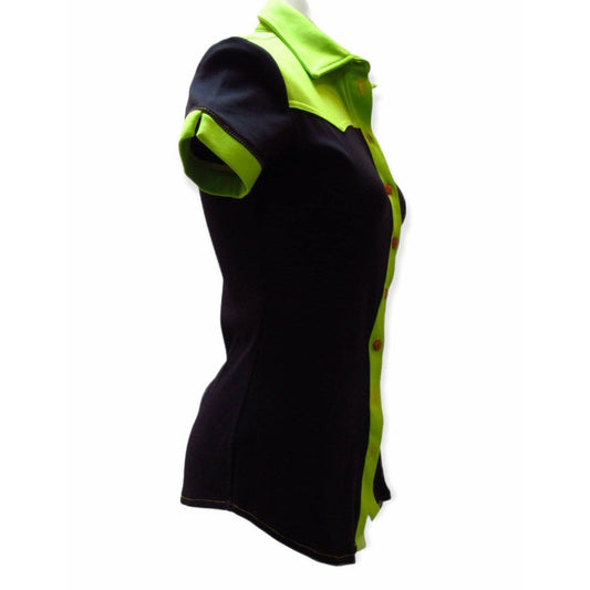 Shirts & Tops Jean Paul Gaultier Polyamide Short-Sleeved Top Black