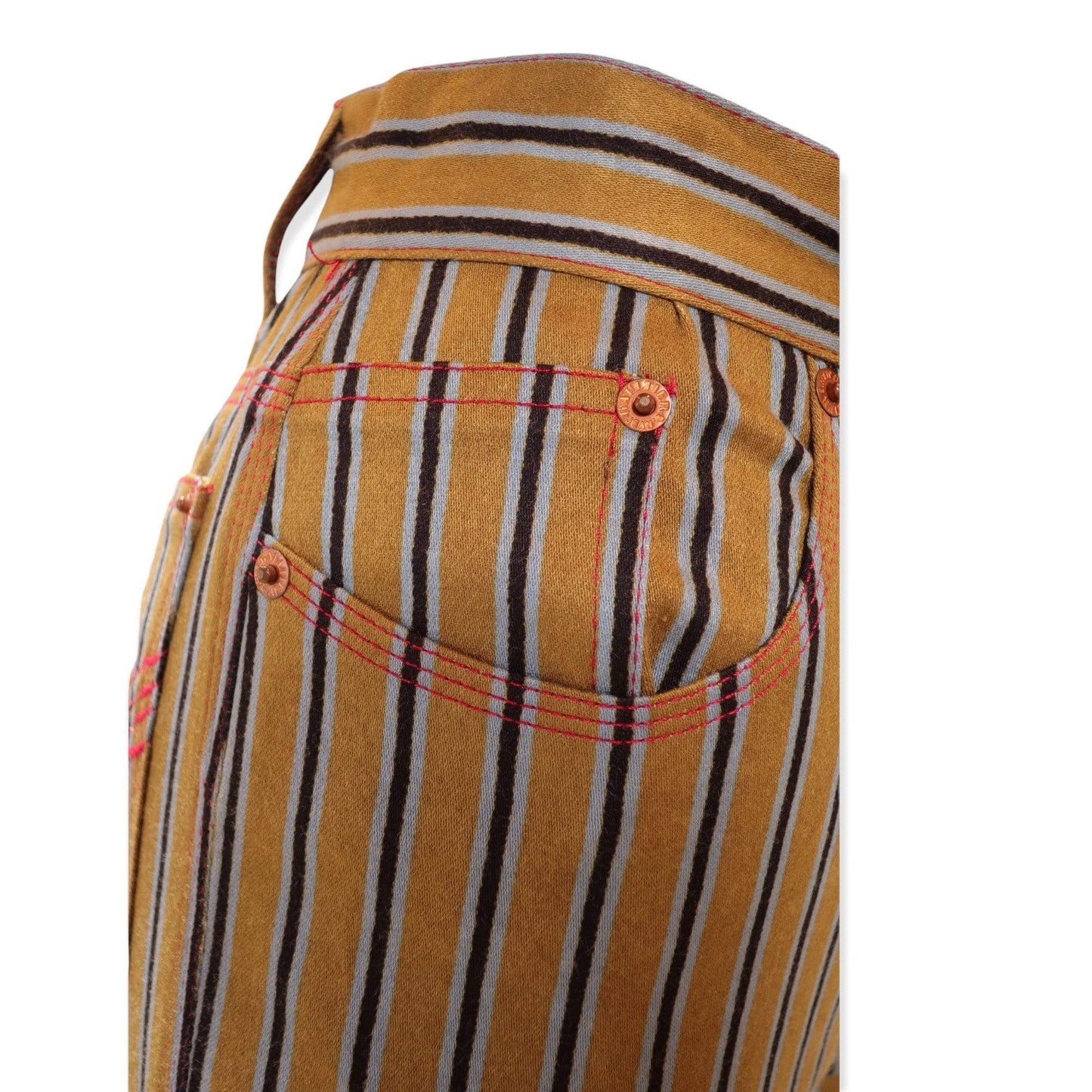 Pants Jean Paul Gaultier Striped Jeans Sienna