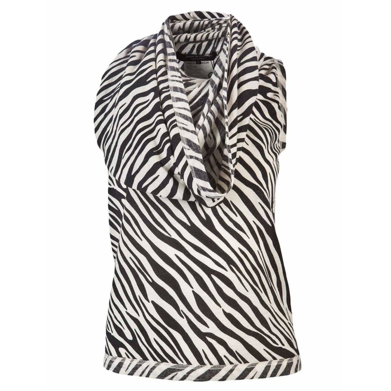 Shirts & Tops Junya Watanabe Zebra Top - Graphic Animal Print White Smoke