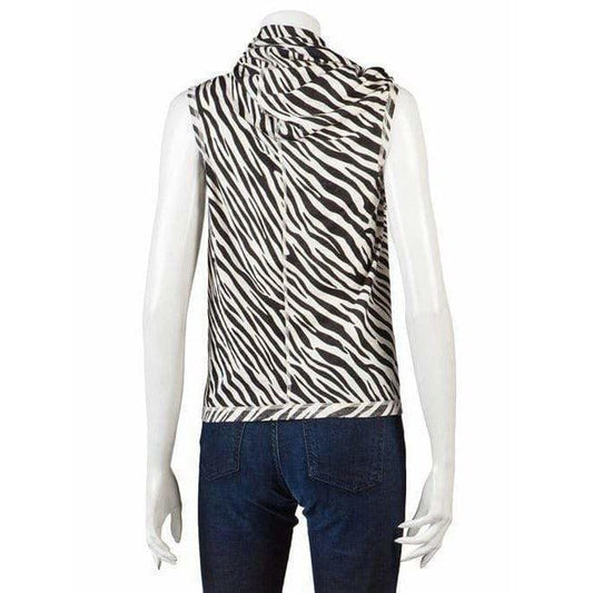 Shirts & Tops Junya Watanabe Zebra Top - Graphic Animal Print White Smoke