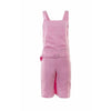 Shorts Junya Watanabe Short Overalls - Pink Linen Dungarees Rosy Brown