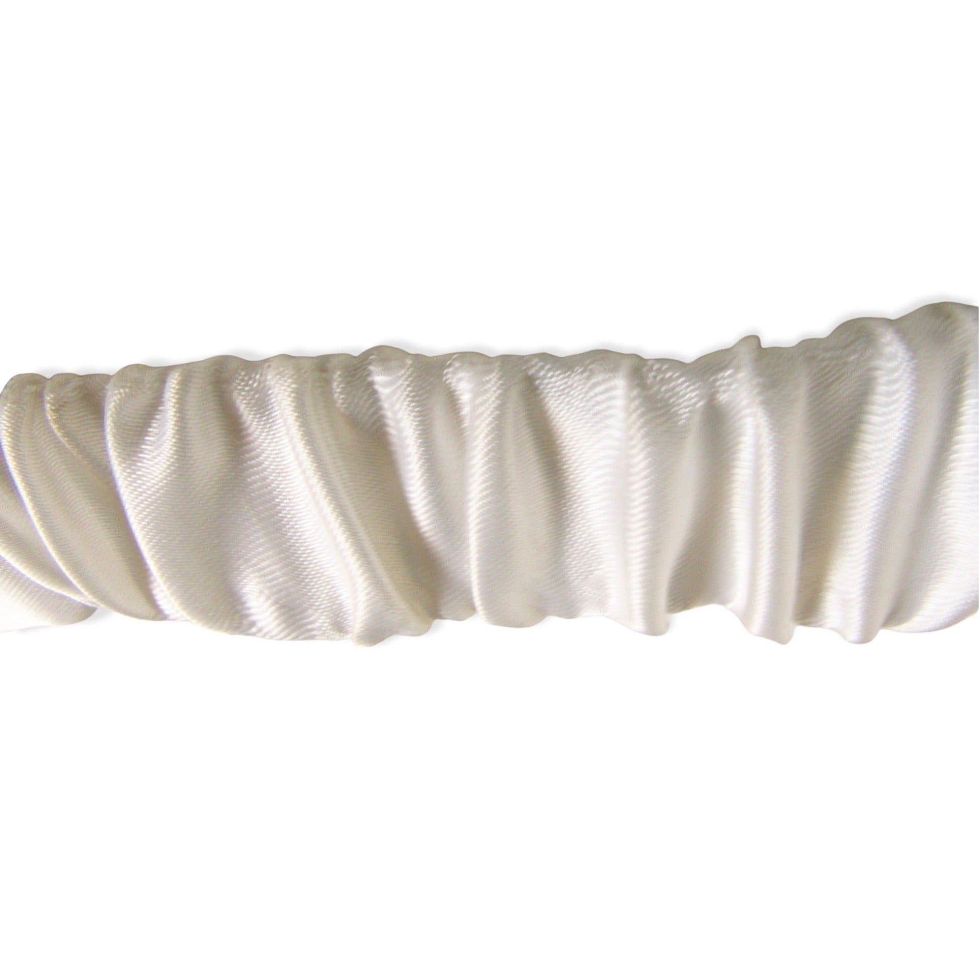 Belts Maison Martin Margiela Vintage White Satin Cummerbund Gray