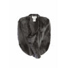 Coats & Jackets Maison Martin Margiela Vintage Fur Poncho - Fur Silk-Lined Loose Fit Dark Slate Gray