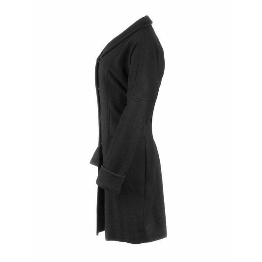 Coats & Jackets Maison Martin Margiela Vintage Shawl Coat - Wool Single-Breasted Black Dark Slate Gray