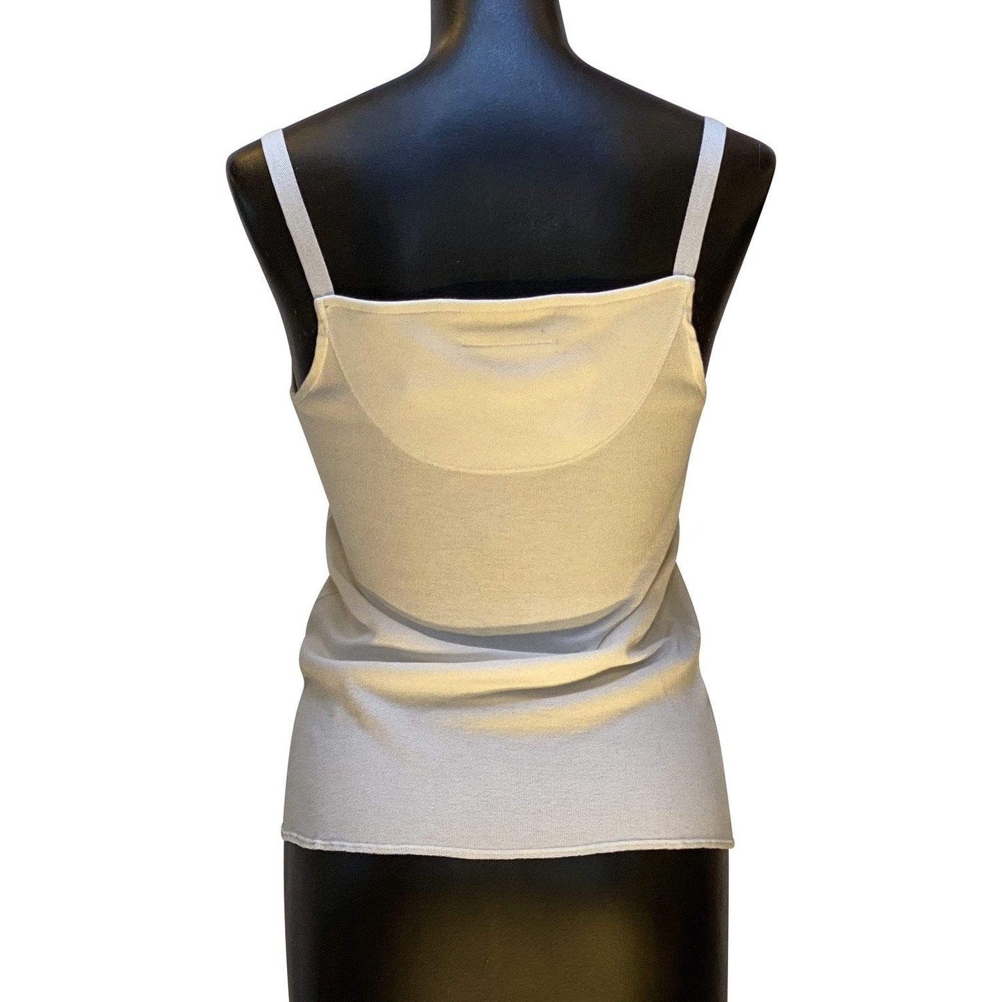 top Maison Martin Margiela Cotton Tank Top Tan