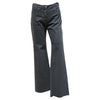 Pants Maison Martin Margiela High Cut Wide Leg Pant - Grey High-Cut Button Fly Dark Slate Gray