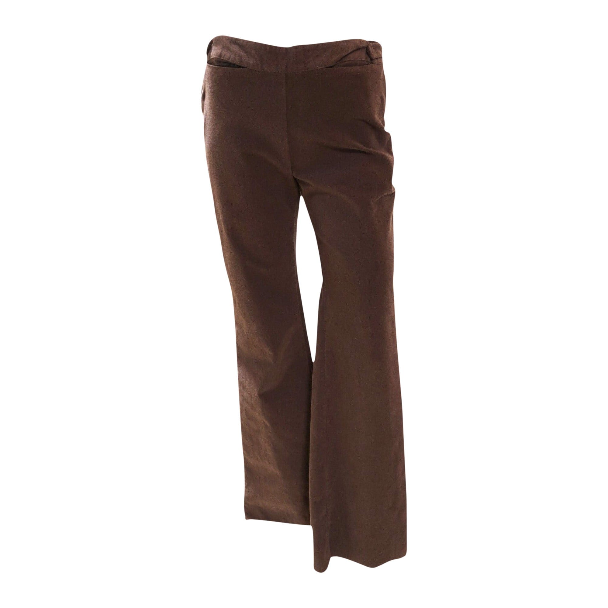 Pants Maison Martin Margiela High Cut Wide Leg Pant - Flannel Wide Leg Dark Grey White Smoke