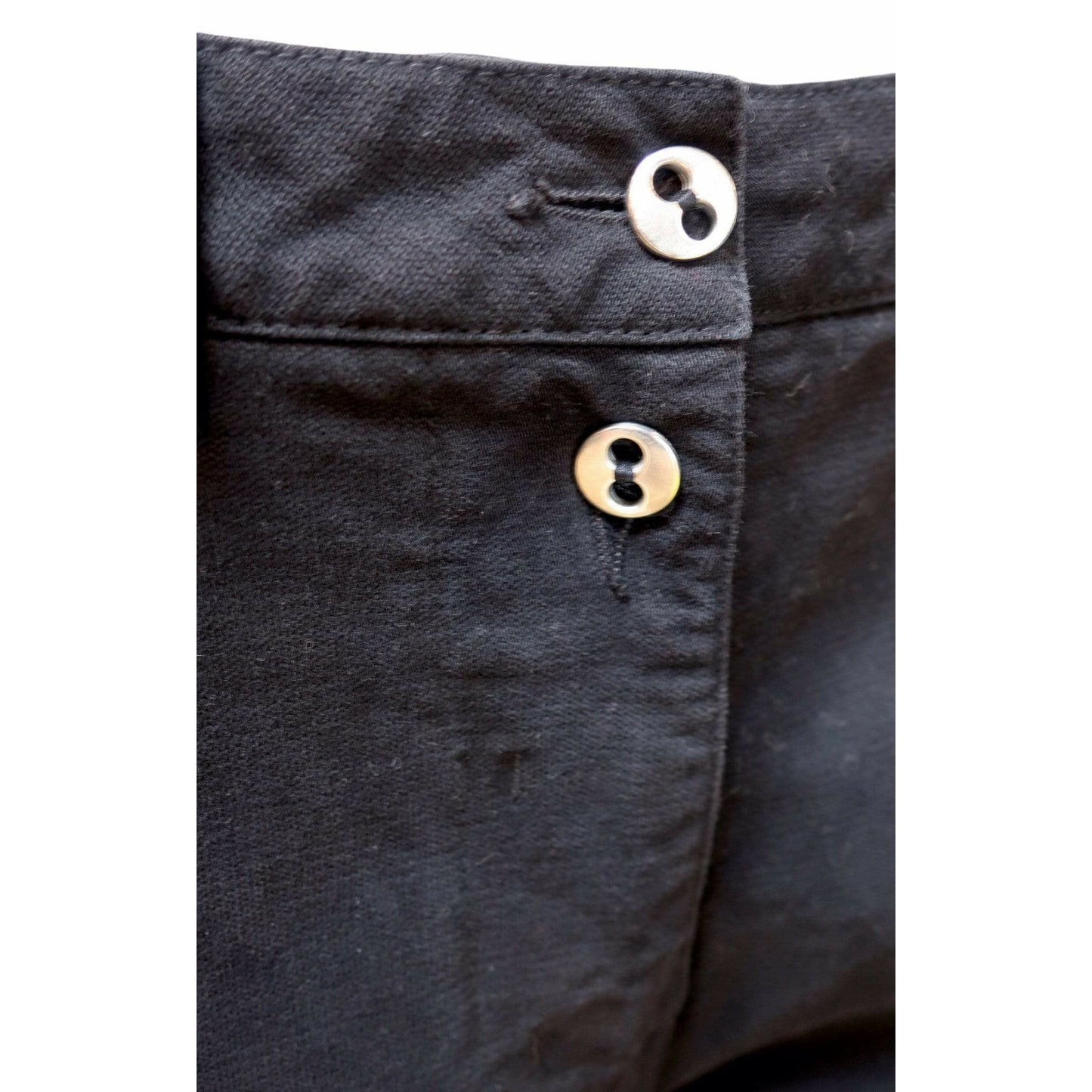 Pants Maison Martin Margiela High Cut Narrow Leg Pant Dark Slate Gray