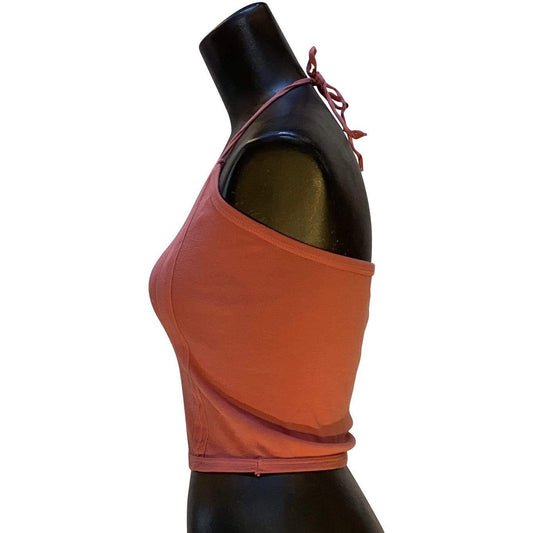 Shirts & Tops Maison Martin Margiela Halter top - Cotton Coral Vintage Sienna