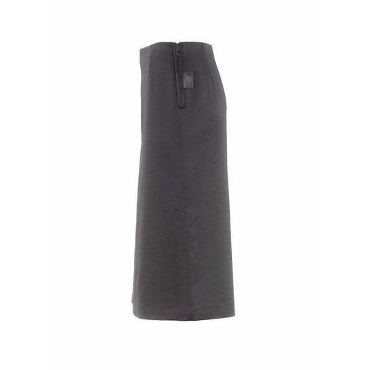 Skirts Maison Martin Margiela Mid Length Skirt - Gabardine Side Zip Grey Dark Slate Gray