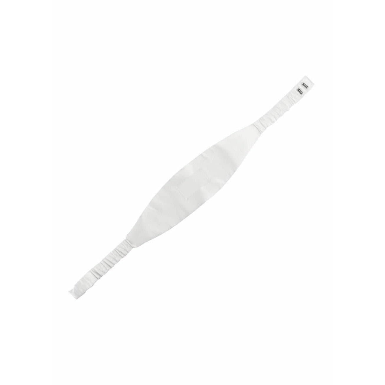 Belts Maison Martin Margiela Vintage White Satin Cummerbund Lavender