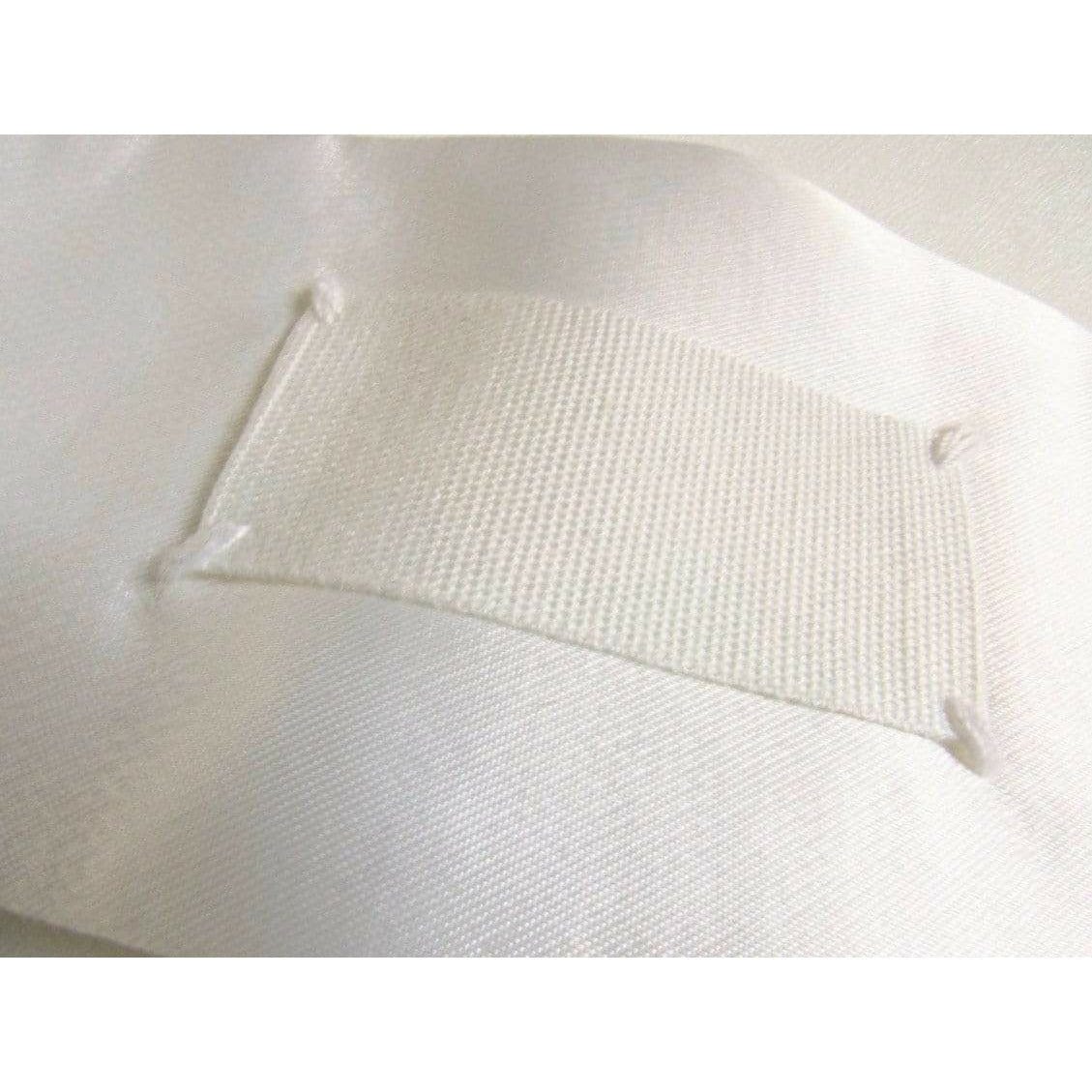 Belts Maison Martin Margiela Vintage White Satin Cummerbund Gray