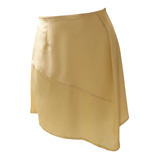 Skirts Matsuda Vintage Ivory Asymmetrical Skirt Dark Khaki