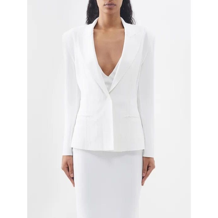 Norma Kamali Jackets Norma Kamali Single Breasted Boy Fit Jacket